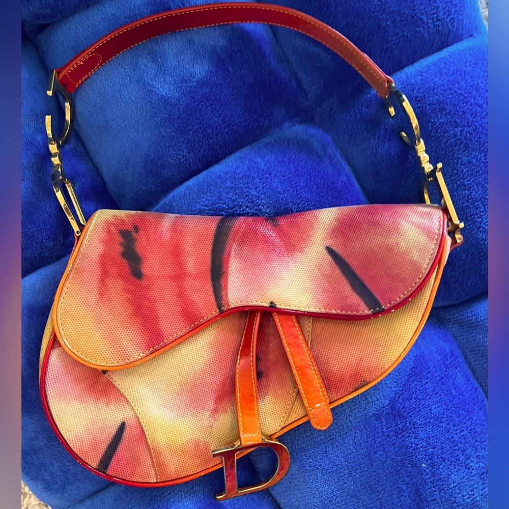 Very Rare VINTAGE DIOR Saddle Vintage handbag - fantastic condition